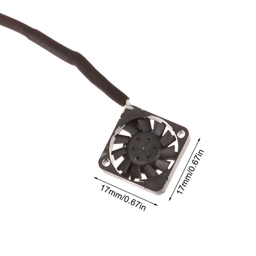 UF3H3-710 1703 5V 3.3V Ultra-thin Cooling Fan USB Large Air Flow Fan 17*17*3mm_Q - Zdjęcie 3 z 15