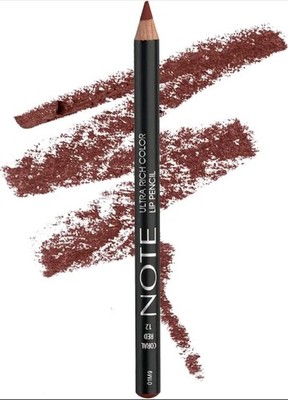 Note Cosmetics Ultra Rich Colour Lippenstift Farbton 12 Korallenrot, 1,1 g