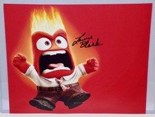 LEWIS BLACK as Anger in INSIDE OUT Signed 8x10 Photo BAS Beckett Autograph COA