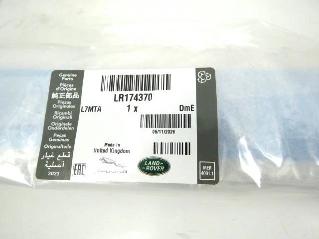 Genuine New RANGE ROVER Heckklappen-Abzeichen Atlas Silver Evoque L551 2021+ - Bild 3 von 3