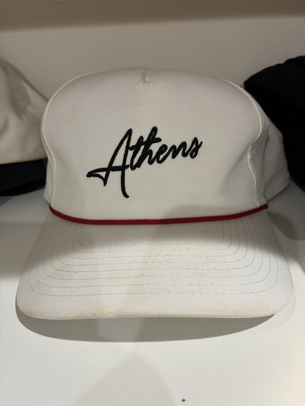 Imperial hat co. Athens rope hat Georgia bulldogs adjustable 