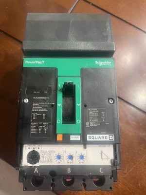 Schneider Electric HJA36060U31X 60A 3P 600V Circuit Breaker ** Used **