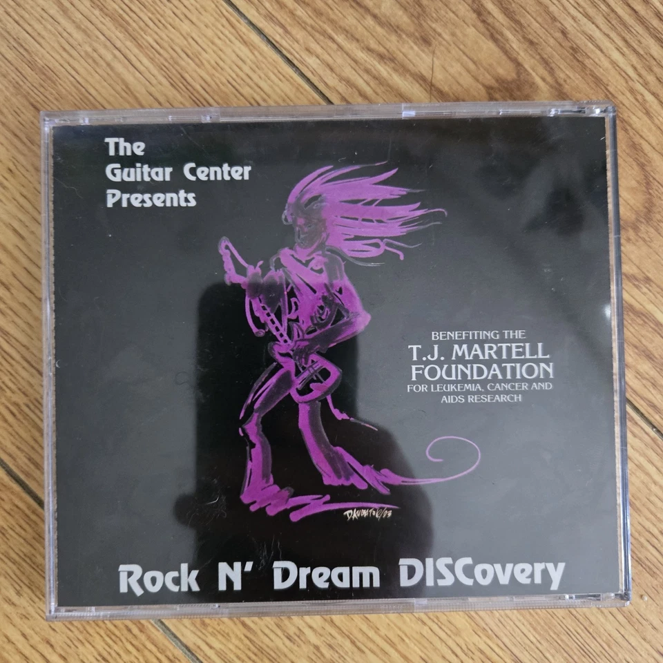 RARE PROMO: [GUITAR CENTER] Rock N' Dream Discovery (CD T.J. Martell 1993) METAL Foto 3 de 4