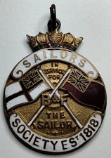 BRITISH & FOREIGN SAILORS SOCIETY IN SERVICE FOR THE SAILOR MEDAL