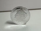 1964 COOK ISLAND MORGAN PROOF DOLLAR - .999 fine silver 1/2 oz - HOT!!!