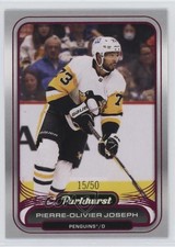 2023-24 Upper Deck Parkhurst Pink Foil 15/50 Pierre-Olivier Joseph #224 0o5