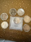 American Silver Eagles Lot Of 7