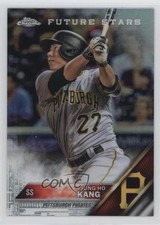 2016 Topps Chrome Future Stars Refractor Jung-Ho Kang #65 0c4