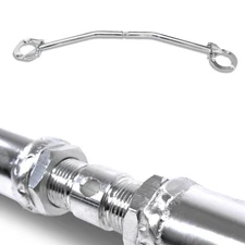 Aluminium Domstrebe für BMW 3er E46 6 Zylinder alle Modelle, verstellbare Länge