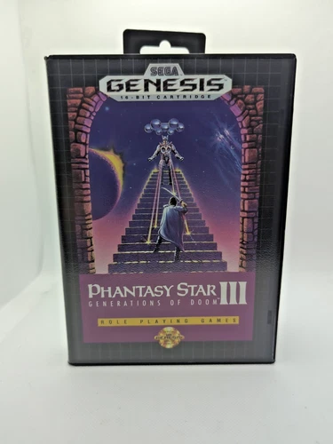 Sega Genesis Phantasy Star III: Generations of Doom (Sega, 1991) *CIB, EX COND.*