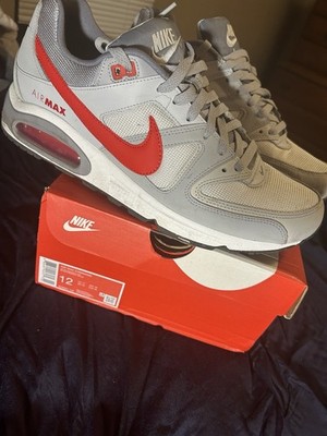 Nike Air Max Command White University Red 629993-106 Men s Size 12