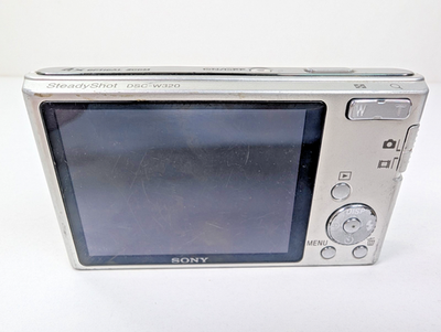 Sony Cyber-shot DSC-W320 14.1MP Digital Camera - Silver for sale