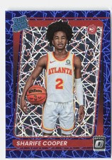 2021-22 Donruss Optic #158 Sharife Cooper Blue Velocity