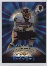 2000 Topps Finest Out of the Blue Stephen Davis #B3 3hd