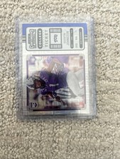 2023 Panini Chronicles Draft Picks -  College Ticket Quentin Johnston Blue /99