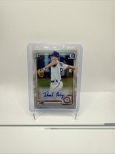 2020 Bowman Draft - Chrome Draft Picks Autographs Tekoah Roby Refractor /499