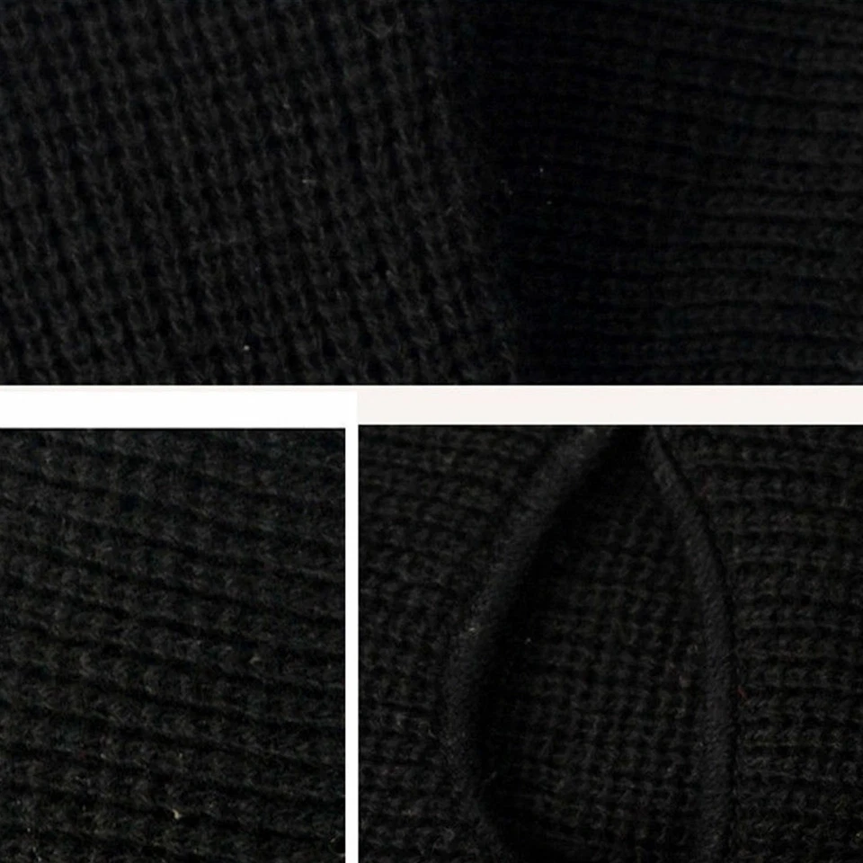 3 Hole Full Face Ski Mask Winter Cap Balaclava Hood Beanie Tactical Mask Hat USA - Image 4 of 4