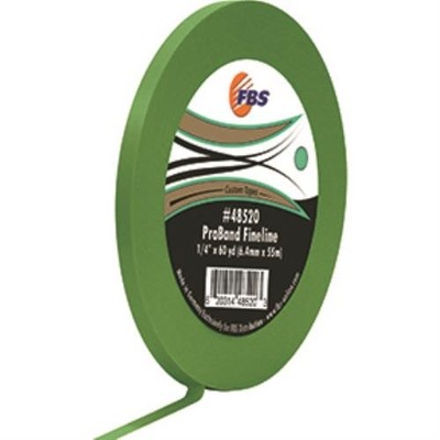 2 pc FBS DISTRIBUTION ProBand Green Fine Line Tape, 1/4IN x 60yd