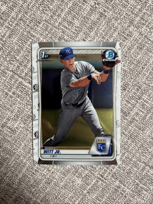#ad #ad 2020 Bowman Chrome Prospects Bobby Witt Jr. #BCP 25 Rookie RC Royals $10.99
