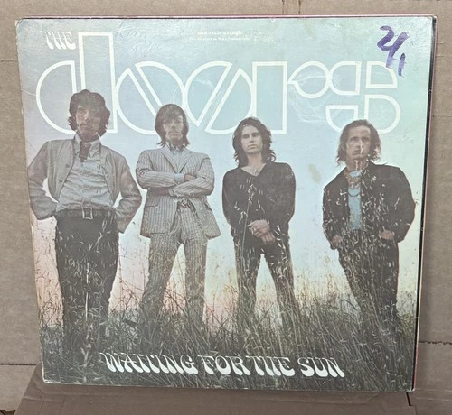 THE DOORS Waiting For The Sun LP – 1986 ELEKTRA EARLY 1st PRESS UNIPAK GATEFOLD