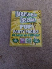 Party Tyme Karaoke POP Party Pack 3 - 64 piosenki plus teksty (4 cd)