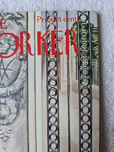 The New Yorker Magazine - May 15, 1937 Coronation Theme Cover - Like New - Picture 3 of 6