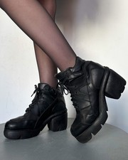 Destroy 90s Y2K Chunky Platform Boots Size 40