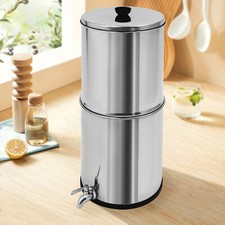 2.25 Gal Gravity-Fed Water Filter Countertop Water Purification System