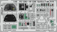 MW22 Eduard FE1296 Spitfire F Mk.Xviii 1/48 Zoom Set For Airfix