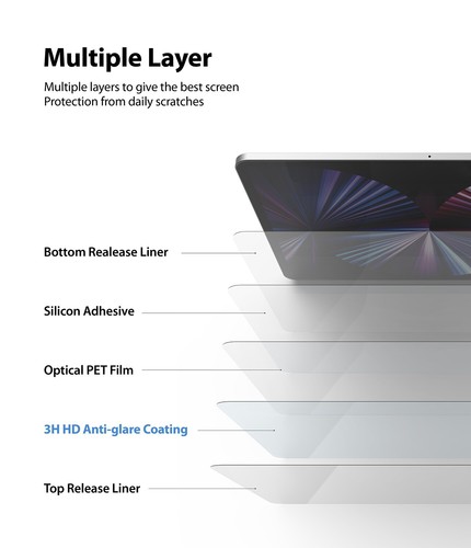 For iPad Air 5 / Air 4 / iPad Pro 11" Screen Protector Ringke [Paper Film] 2 PK - Picture 19 of 25