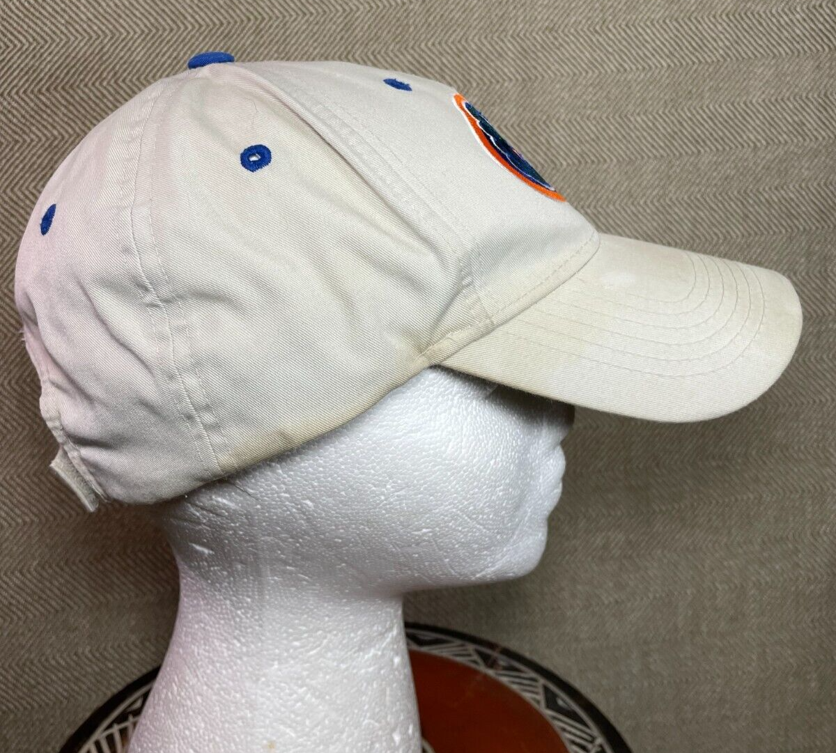 VINTAGE University of Florida Gators NCAA Big Logo Khaki Hat