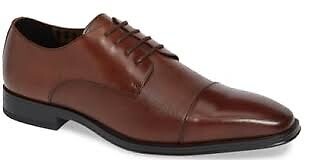 Karl Lagerfeld COGNAC Leather Captoe Oxford Shoes, US 12M | eBay display picture 1