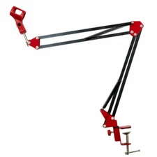 Deco Gear Adjustable Microphone Stand Suspension Boom Scissor Arm Professional