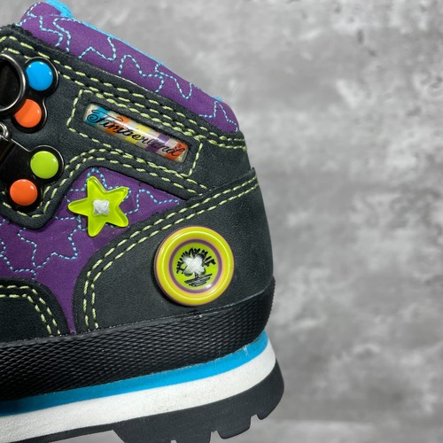 Timberland Toddler's Hiking Booties Hi-Tops Lace Up Multi Color Toddler's Sz 4.5 - Picture 6 of 12