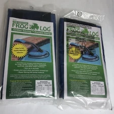 PAIR (2) OF FROG LOG CRITTER SAVING ESCAPE RAMP FOR POOLS New