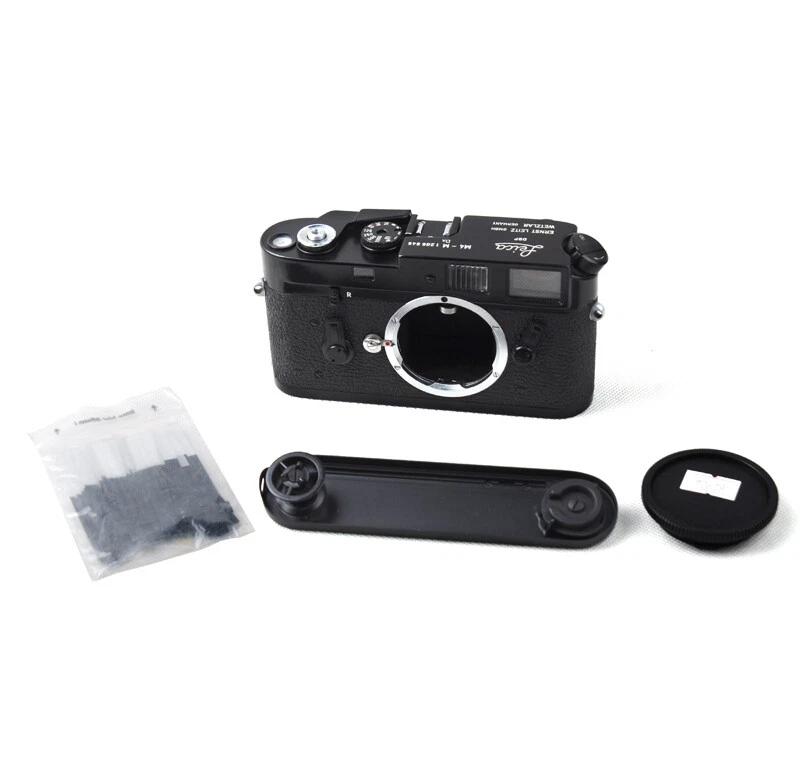 Ultra Rare Leica M4-M (Da) Black Paint Camera Body for Zeiss Fundus Use Pre S/N
