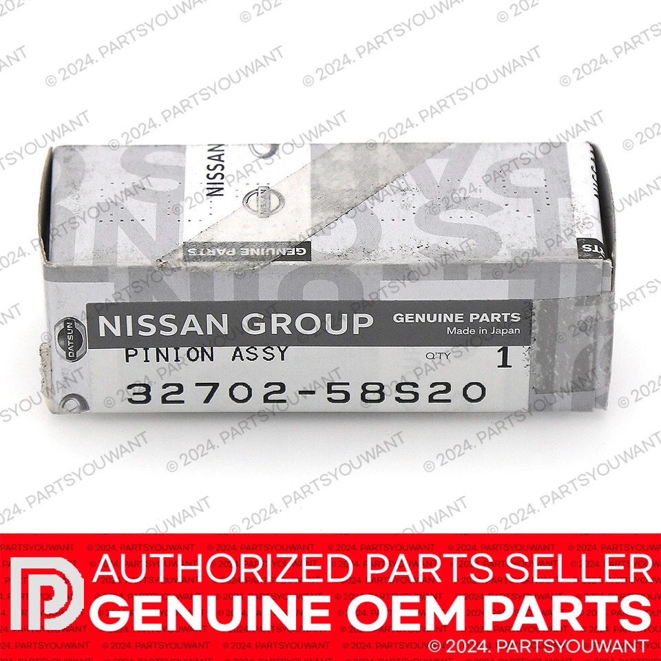 GENUINO Nissan 200SX 720 Pickup OEM Velocímetro Piñón 32702-58S20 / 3270258S20 Foto 4 de 4
