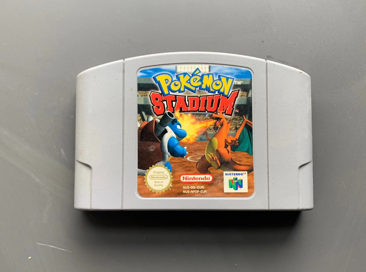 Pok mon Stadium N64 Nintendo 64 Retro Game Cartridge PAL eBay