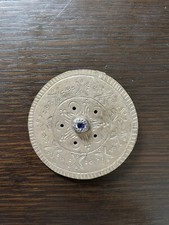 Bijoux Berbère fibule cabochon verre XIXe Maroc