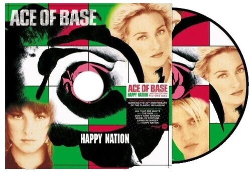 Ace of Base Pop 33 RPM Speed Vinyl Records