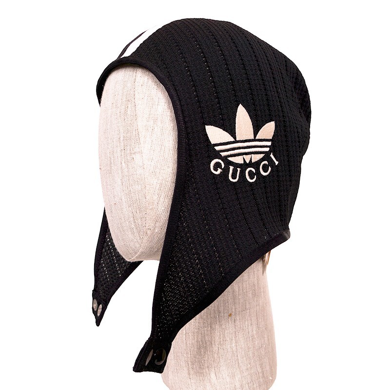 GUCCI×adidas ブラック カチューシャ 激レア◇極美品◇グッチ アディダス カチューシャ レジン