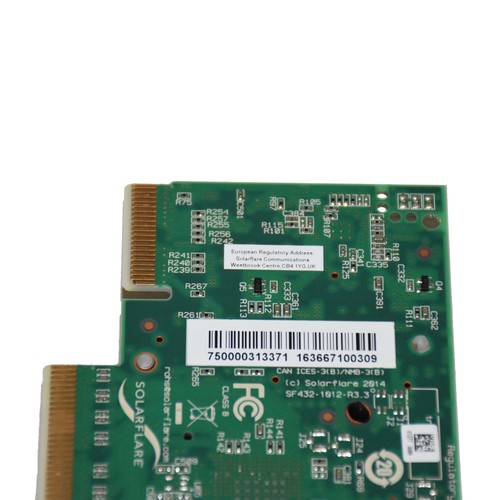 Dell Solarflare S7120 2x10GbE SFP+ PCIe 3.0 x8 Network Interface Card NIC 4C7RT - Picture 5 of 6