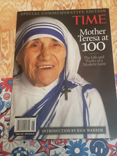 TIME - MOTHER TERESA AT 10O - SPECIAL COMMORATIVE ISSUE - PAPERBACK - 2010 -