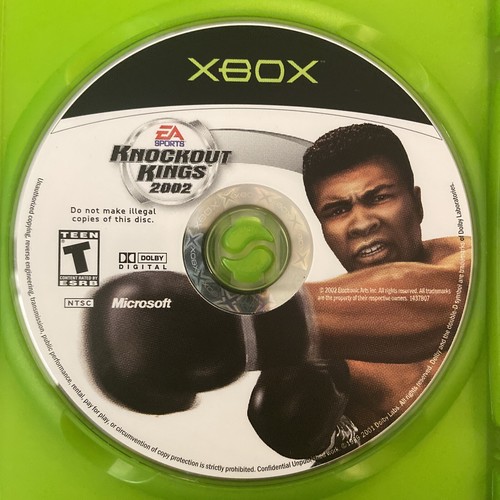 🔥 Knockout Kings 2002 (OG Xbox, 2002) Mint Disc. See Description - Picture 2 of 5