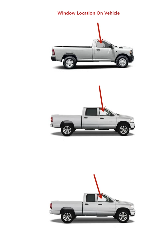 Fits 19-25 Ram 2500 3500 4500 5500 Passenger Right Front Door Window Glass LAMI. Foto 3 de 4