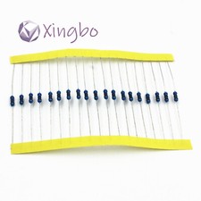 100PCS 220 220 Ohm 1/4W 0.25W 1 accuracy Metal Film Resistors