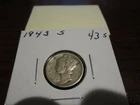 1943 S - USA - silver - 10 cent coin - American dime