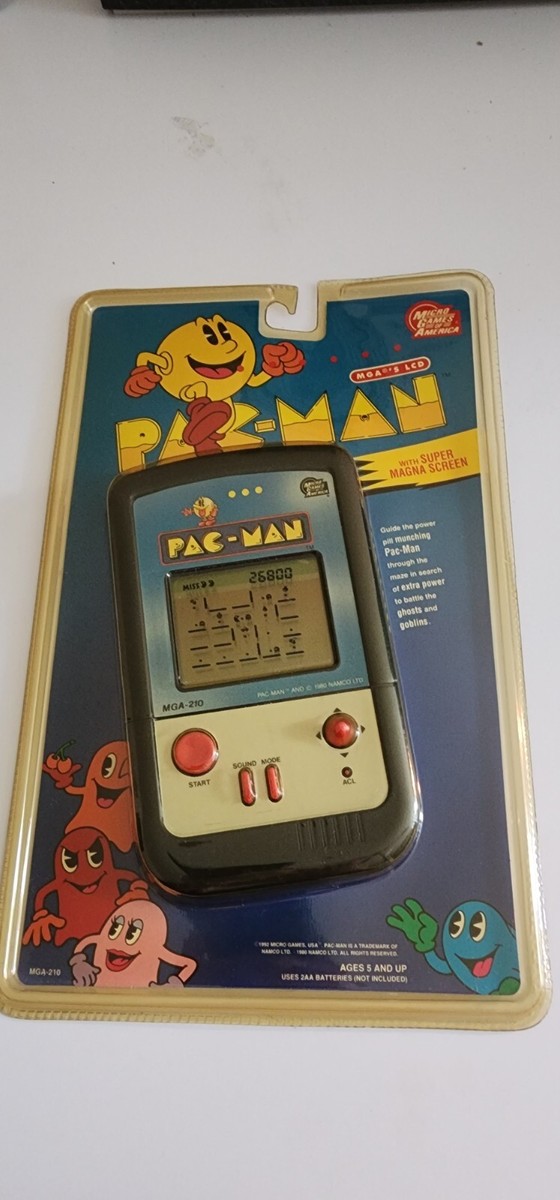 Micro Games of America PAC-MAN Sealed Mint Hand-Held Game
