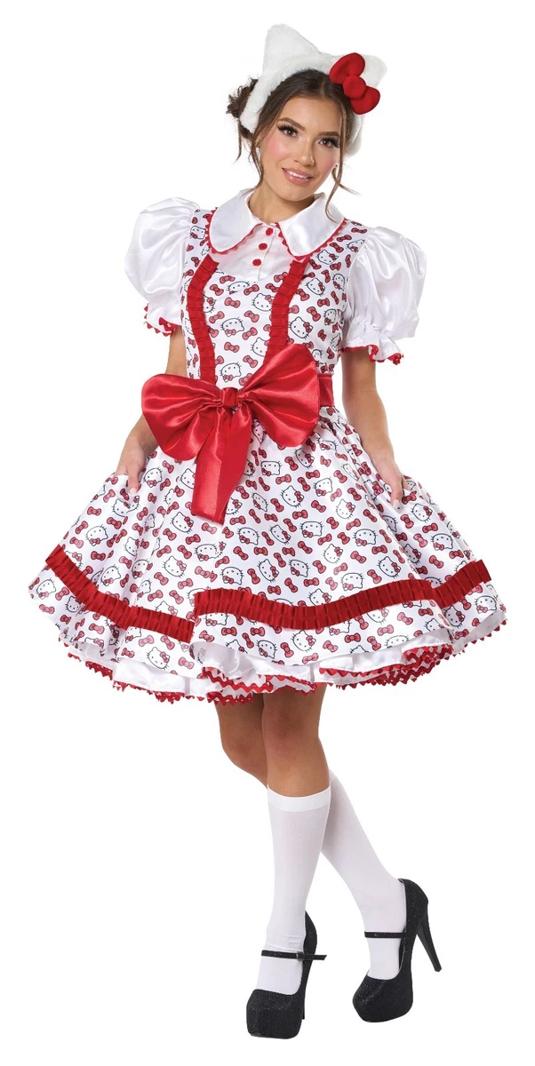 PRETTY KITTY COSTUME TRAVESTIMENTO SEXY DA GATTINA 6 PEZZI