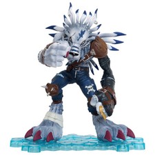 Anime Digimon Adventure Were Garurumon 7inch PVC Standing Figure Statue
